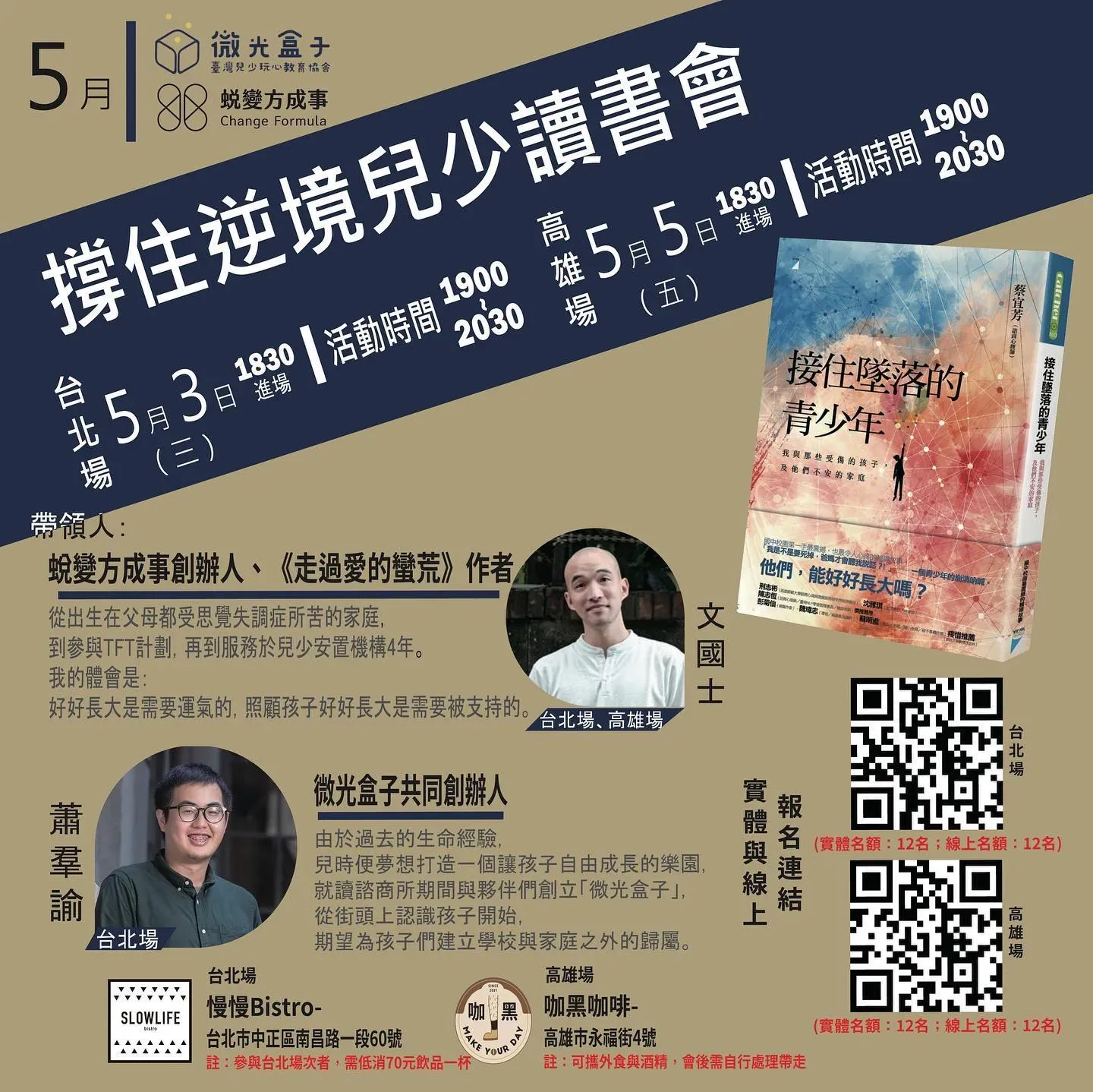 撐住逆境兒少讀書會_接住墜落的青少年