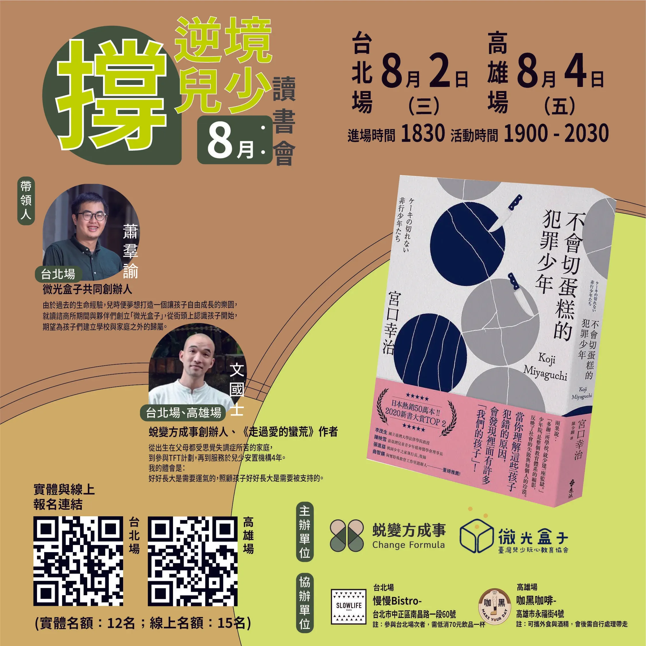 撐住逆境兒少讀書會_不會切蛋糕的犯罪少年